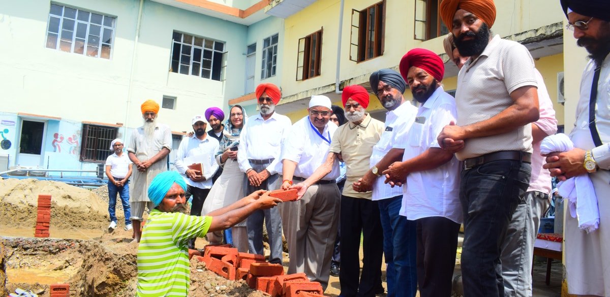 Foundation Stone Ceremony for New Building A